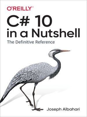cover image of C# 10 in a Nutshell